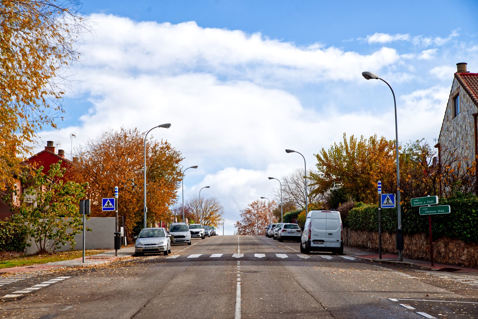 Vista urbana de Alcorcón, municipio de la Comunidad de Madrid