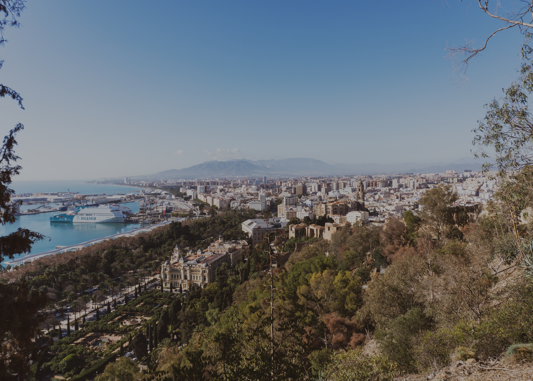 Málaga costa ciudad