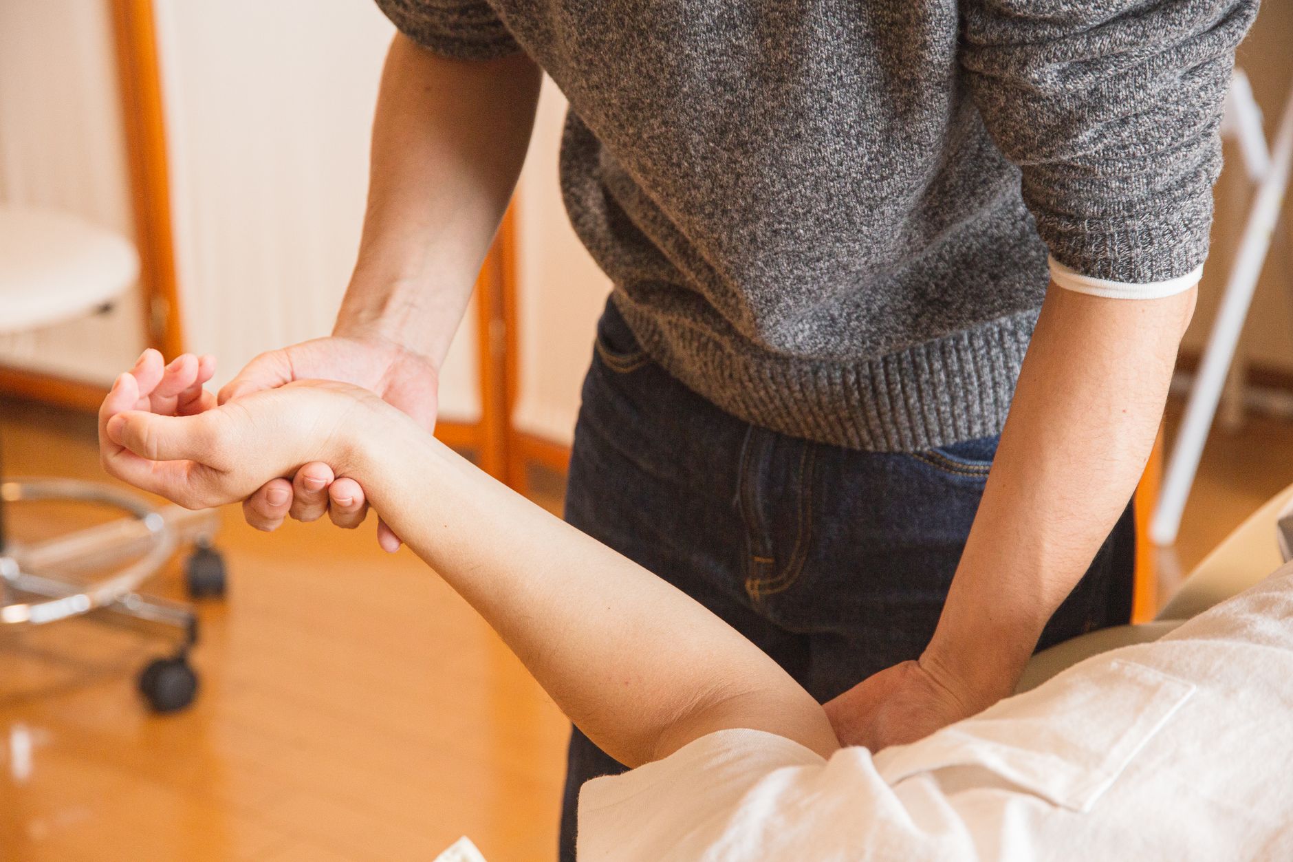 Sesión de fisioterapia en Salamanca