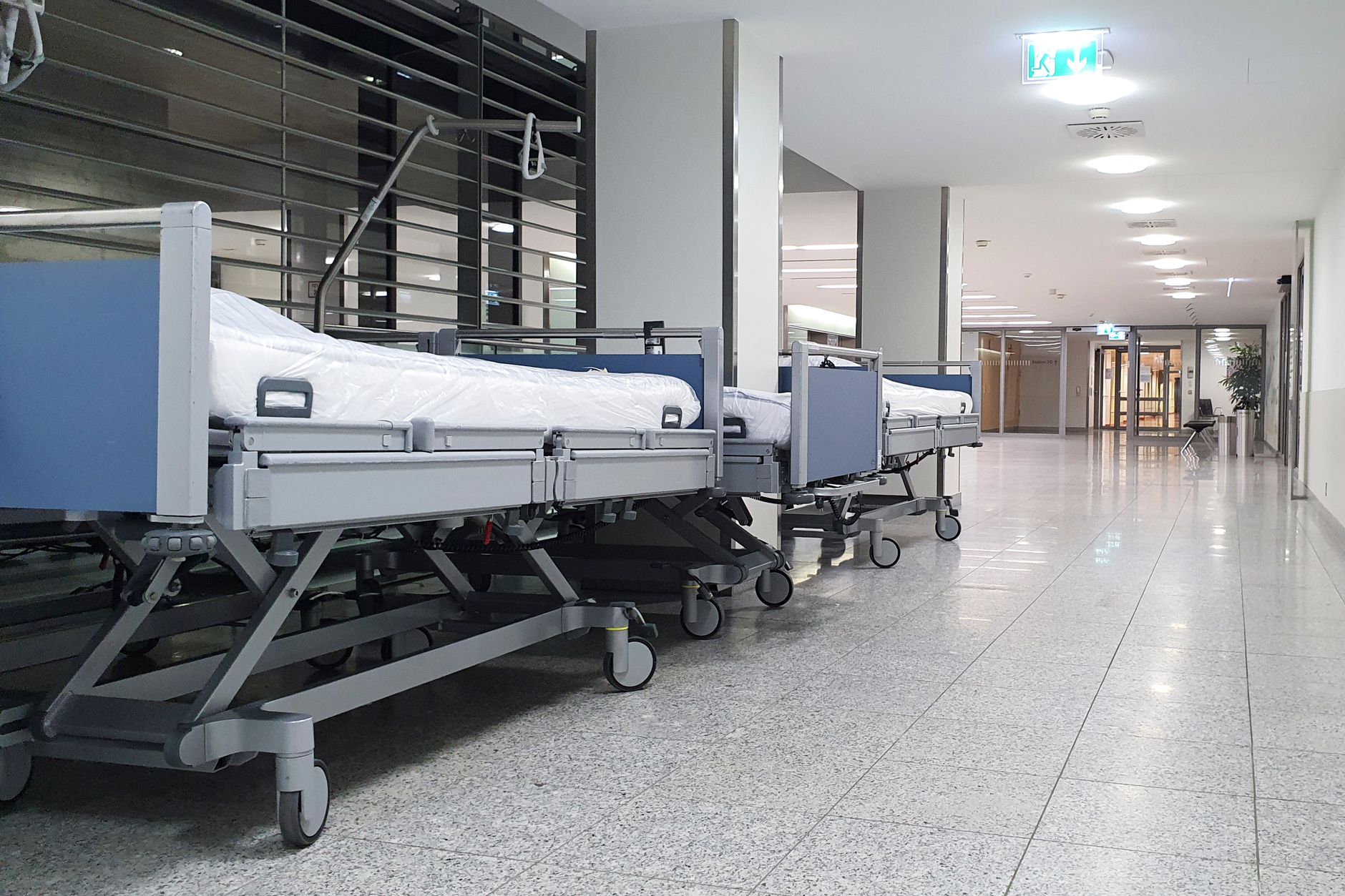 Pasillo de centro medico ambulatorio en Zarautz